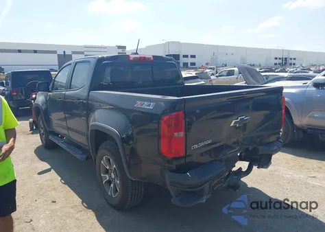 2016 Chevrolet Colorado Z71 from USA, damaged, VIN 1GCGTDE37G1105901